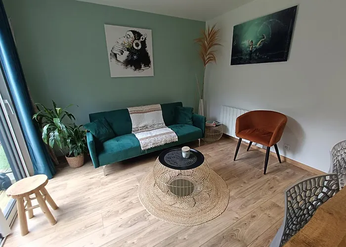 בית נופש Apb Locations Avec Jacuzzi Privatif סן ז'אן דה מון